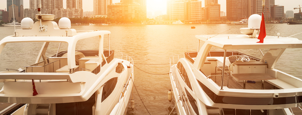 Yachts in Dubai