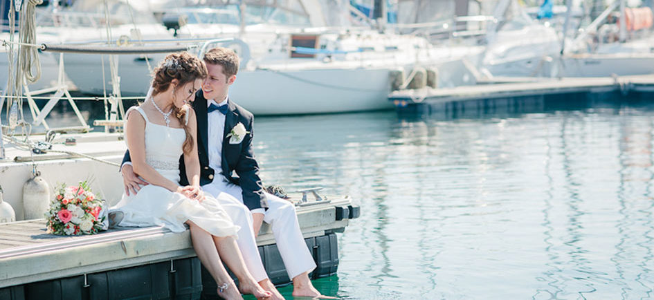 wedding in yacht