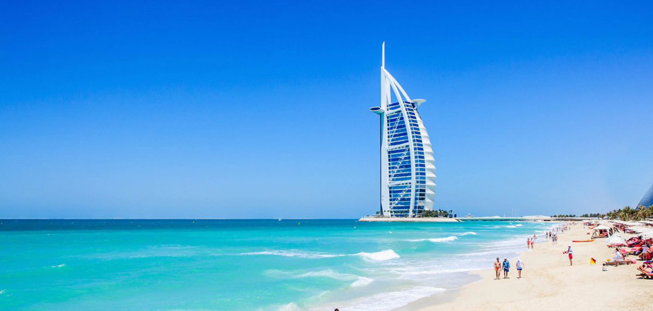 Burj Al Arab from Jumeirah beach